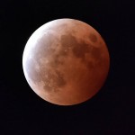 بڑے چاند میں گرہن، ایک نایاب منظر