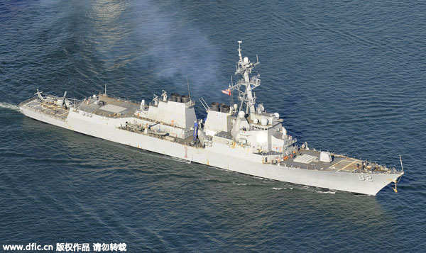 امریکی جنگی بحری جہاز کی دراندازی، چین نے انتباہ جاری کردیا