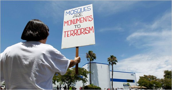 امریکا میں مسلمان مخالف مظاہرے، مساجد ناخوشگوار واقعات کے لیے تیار