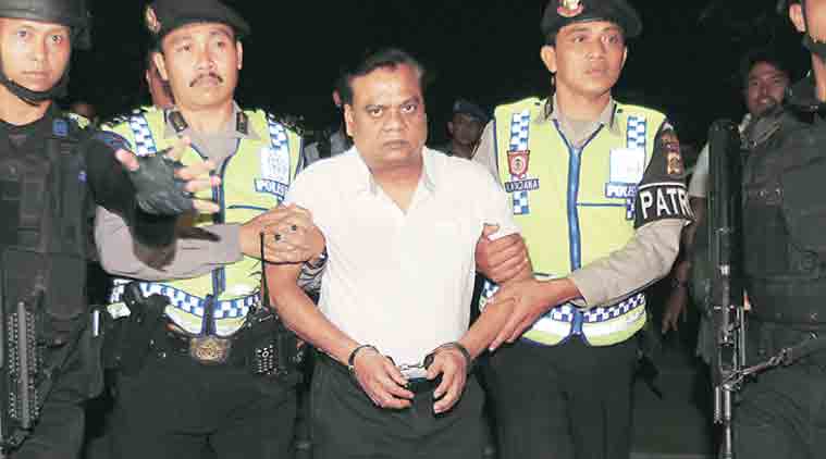 انڈر ورلڈ ڈان چھوٹاراجن کو بالی میں گرفتاری کے بعد بھارت پہنچا دیا گیا