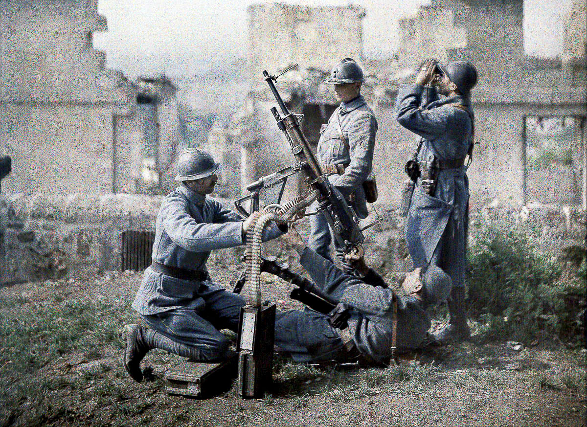 پہلی جنگِ عظیم کی نایاب رنگین تصاویر