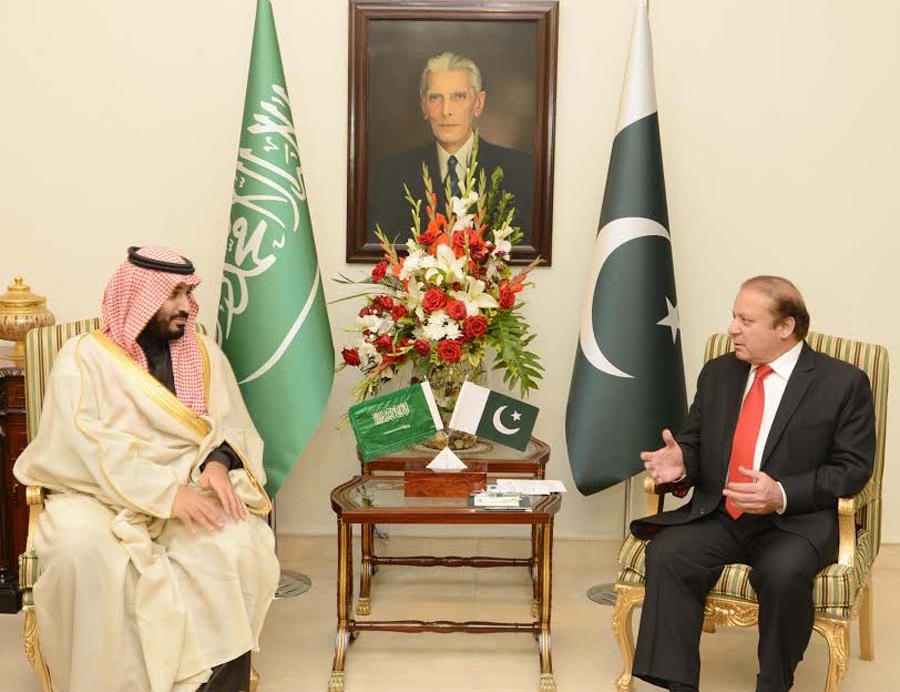 سعودی وزیردفاع محمد بن سلمان کی پاکستان آمد