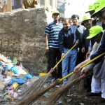 ایم کیو ایم نے صفائی مہم غیر معینہ مدت کے لیے ملتوی کردی!