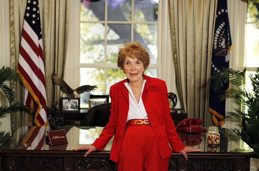 سابق امریکی خاتون اول نینسی ریگن چل بسیں