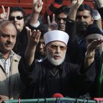 جنرل راحیل نے ایف آئی آر کٹوائی، وہی انصاف بھی دلائیں، طاہر القادری  کا دھرنے سے خطاب