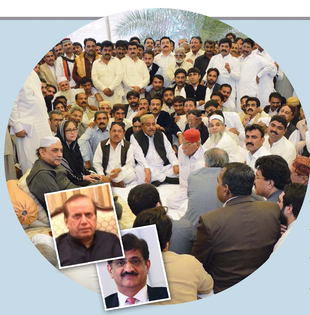 زرداری کے حیران کن فیصلے،پارٹی ارکان جی حضوری میں مصروف
