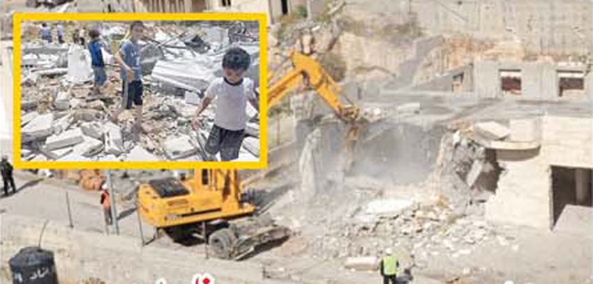 اسرائیلی ٹینک و بلڈوزر غزہ میں داخل ،فلسطینی املاک مسمار