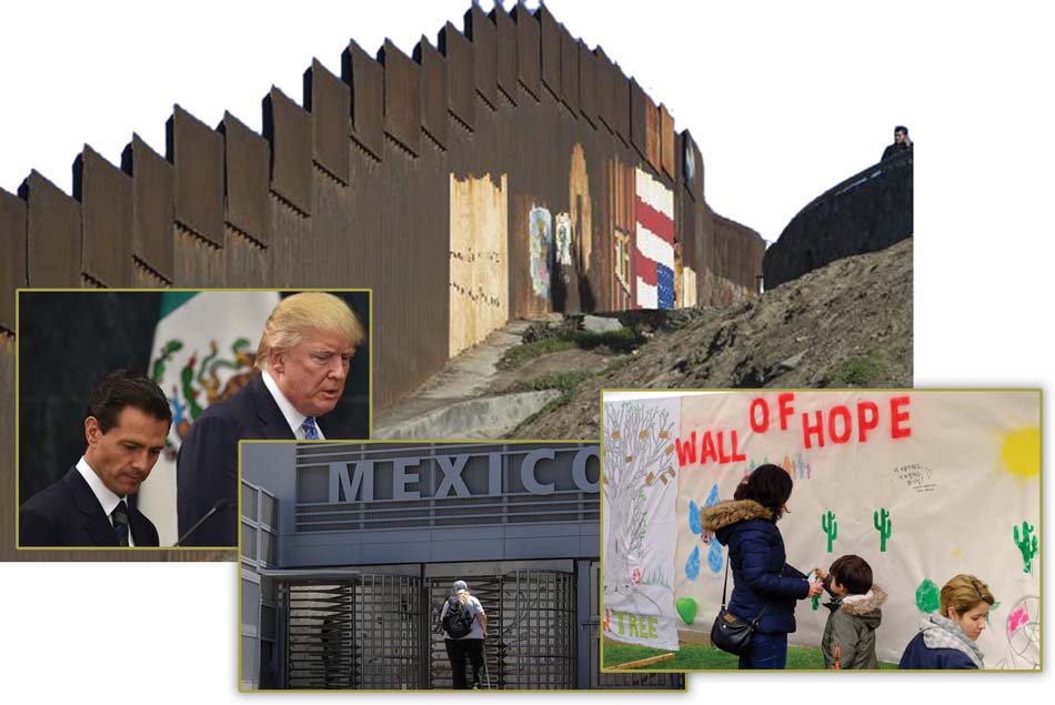 ٹرمپ بضد،میکسیکودیوار پراربوں ڈالر پھونکنے کے لیے تیار