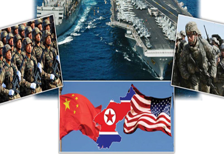 امریکا چین کا میدان جنگ شمالی کوریابنے گا ۔۔؟؟