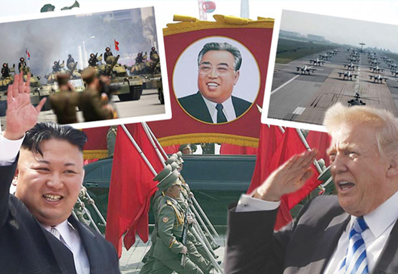 شمالی کوریا - امریکا کشیدگی دنیا تیسری عالمی جنگ کے دھانے پر۔۔!!