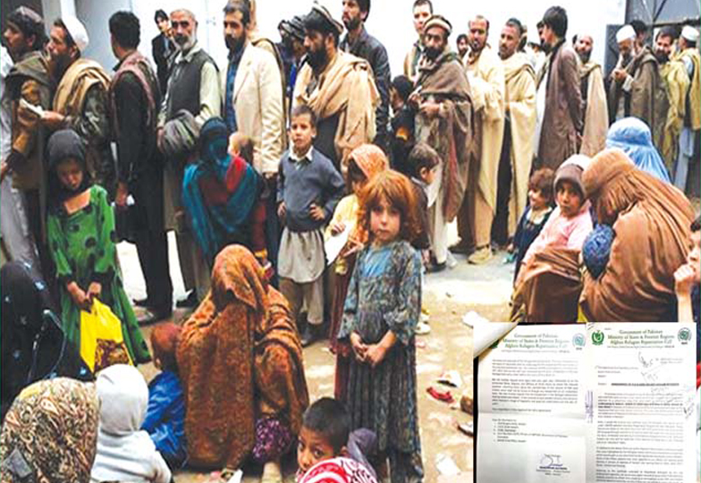 افغان مہاجرین کے لیے وفاقی حکومت کا دہرا معیار حکومت سندھ پریشان‘ ملکی سلامتی دائو پر لگ گئی
