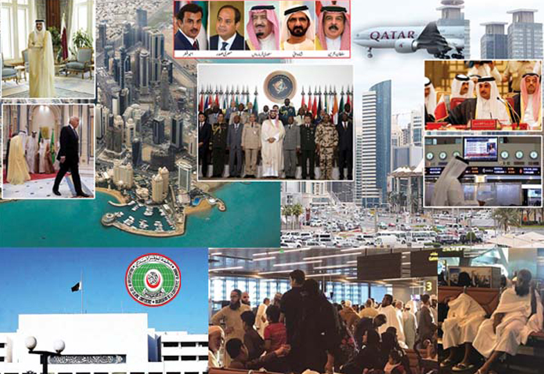 قطر-سعودیہ تنازع‘عرب اتحاد میں پھوٹ ڈالنے میں امریکا ایک بار پھر کامیاب