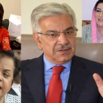 وزیر دفاع اور خواتین میں جارحانہ لفظی جنگ جاری