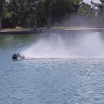 پانی پر گولی کی رفتار سے چلنے والا ننھا کھلونا ٹرک تیار