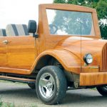 لکڑی سے بنی کار،فولاد سے 5گنا زیادہ مضبوط