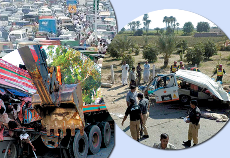 پاکستان میں ٹریفک حادثات کے سبب ‘قومی خزانے کو سالانہ 100 ارب روپے کانقصان