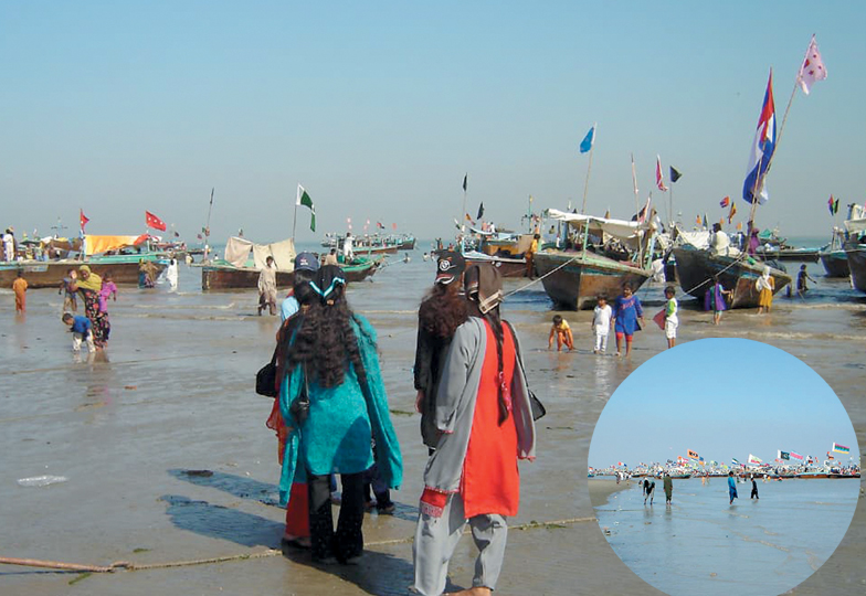 کراچی کا مضافاتی قلعہ رتوکوٹ، جو ڈوبنے کے قریب ہے