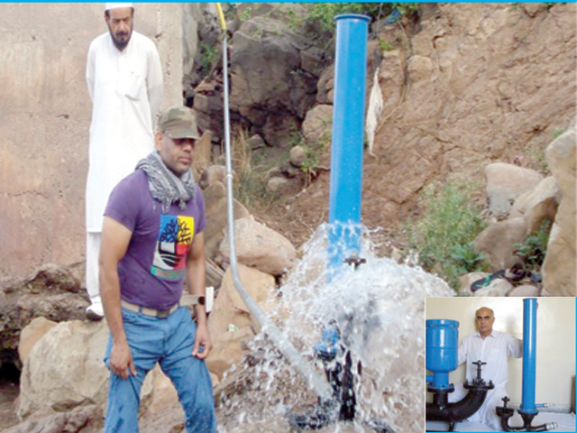 پہاڑی علاقوں میں پانی پہنچانے کی سستی ٹیکنالوجی