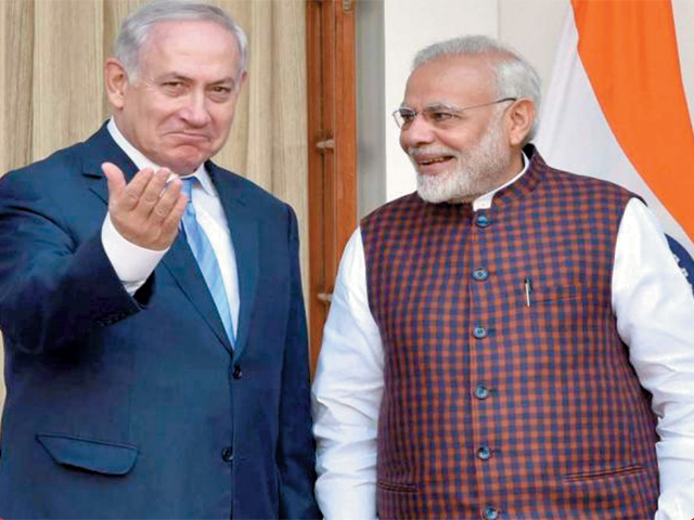 اسرائیل بھارت گٹھ جوڑ جنوبی ایشیاکے امن کے لیے خطرہ