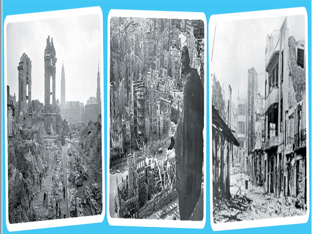 جرمن شہر ہیمبرگ کیسے تباہ ہوا