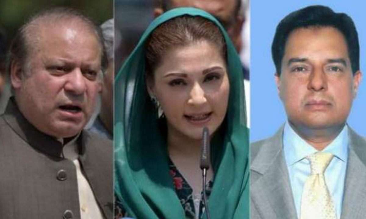 نوازشریف، مریم نواز، کیپٹن ریٹائر محمد صفدر 74روز جیل میں رہے