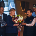 جرمن چانسلر کا دورہ بھارت، خارجہ پالیسی اور سلامتی سے متعلق امور پرتبادلہ خیال