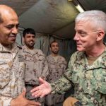 علاقائی سلامتی کے لیے امریکی اور سعودی نیول فورس کی مشترکہ فوجی مشقیں