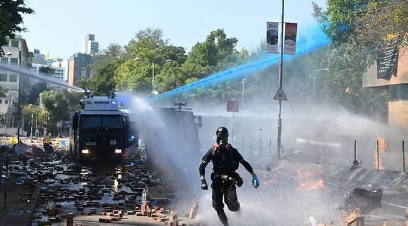 ہانگ کانگ ،حکومت مخالف مظاہرے ، پولیس سے جھڑپیں