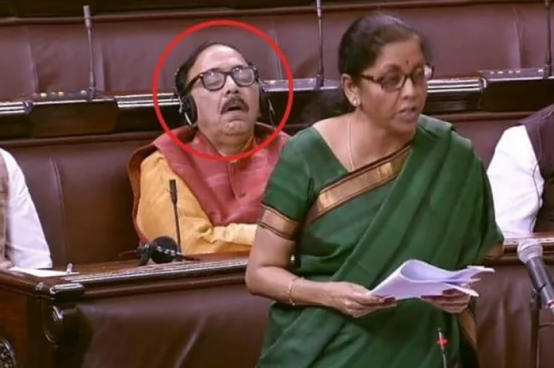 بھارتی ارکان اسمبلی وزیر خزانہ کی تقریر کے دوران سو گئے