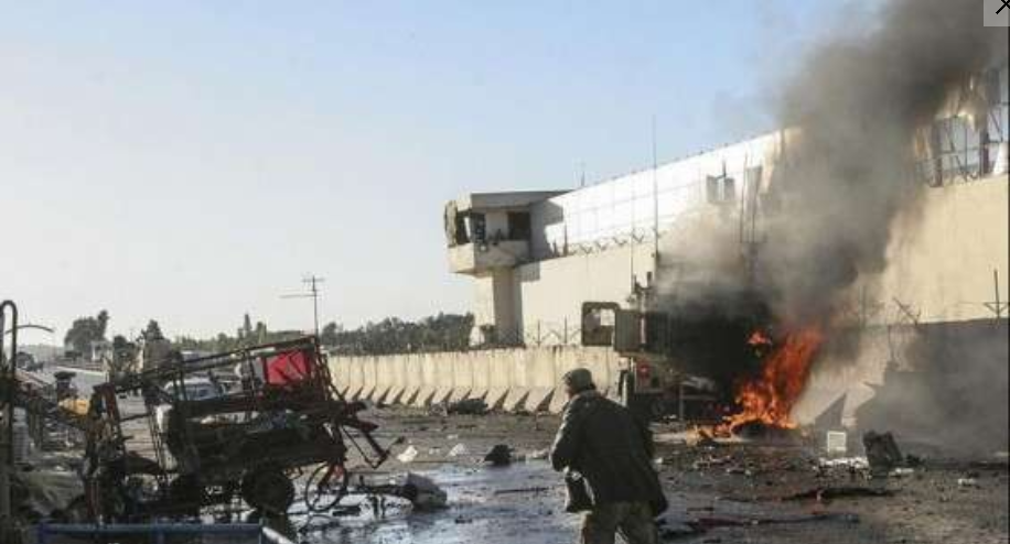 افغانستان، بگرام ایئر بیس پر حملہ، 2کار بم دھماکے ،30افراد زخمی