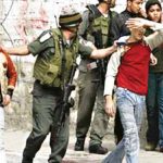 رملہ ،زیرحراست فلسطینی بچوں پراسرائیلی جلادوں کا وحشیانہ تشدد