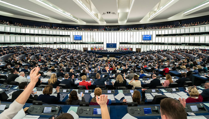 یورپی پارلیمنٹ میں مقبوضہ کشمیر کی صورتحال پر ووٹنگ کی قرار داد منظور