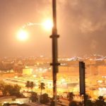 عراق ،بغداد میں امریکی سفارتخانے پر راکٹوں سے حملہ