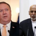 طالبان سے مذاکرات، پومپیو کا اشرف غنی ،عبداللہ عبداللہ سے رابطہ