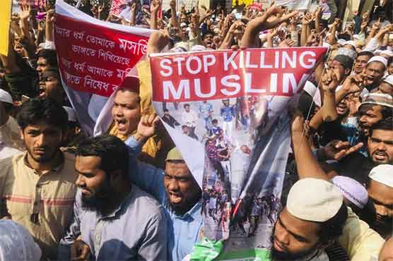 نئی دہلی فسادات، ہزاروں بنگلا دیشی مسلمان سڑکوں پر نکل آئے ، احتجاج، مظاہرے