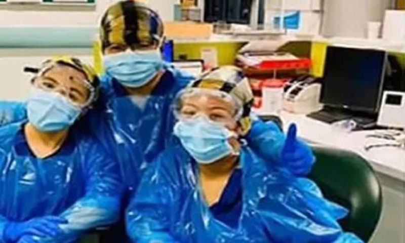کورونا وائرس، برطانیا کی نرسوں کیلئے پلاسٹک کے حفاظتی لباس پہننا لازمی قرار