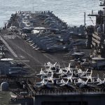 طیارہ بردار امریکی بحری بیڑے پر کورونا کی وبا تیزی سے پھیلنے لگی