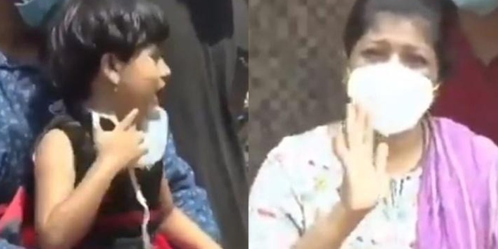 کورونا وائرس، بھارت میں ماں سے ملنے کیلئے تڑپتی بچی کی ویڈیو نے سب کو رلادیا