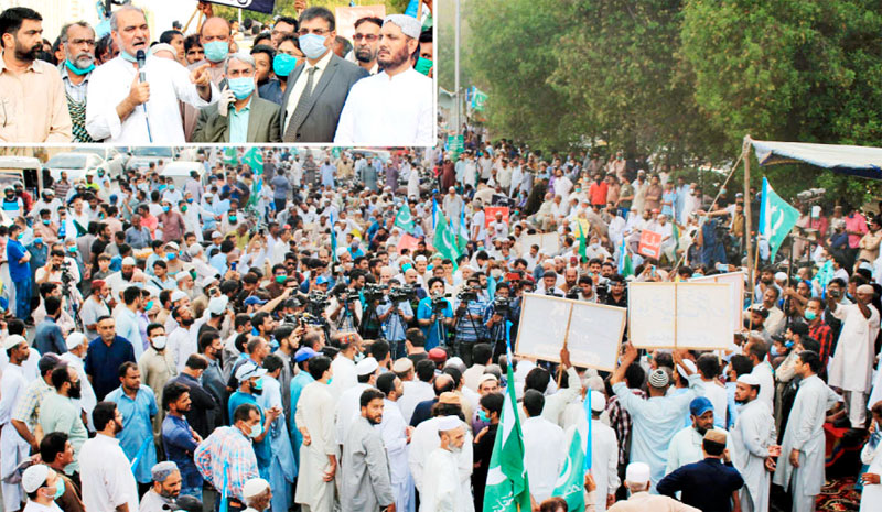 جماعت اسلامی کا کے الیکٹرک کے خلاف وزیراعلیٰ ہاؤس دھرنے پر غور