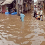 بارشوں سے سیلابی صورت حال ، دادو میں ندی نالے بپھر گئے