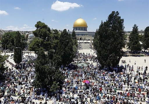 فلسطینی عوام کا غدار حکمرانوں کا القدس میں داخلہ بند کرنے کا مطالبہ