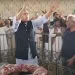کیپٹن (ر)صفدر کی مزار قائد میں نعرے بازی، پی ٹی آئی رہنمائوں کا شدید ردعمل
