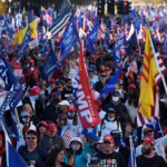 امریکی انتخابات میں دھاندلی کیخلاف ٹرمپ کے حامیوں کا ملین میگا مارچ