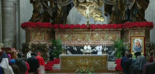 ویٹی کن میں کرسمس کی ورچوئل تقریب، پوپ فرانسس کی دعا