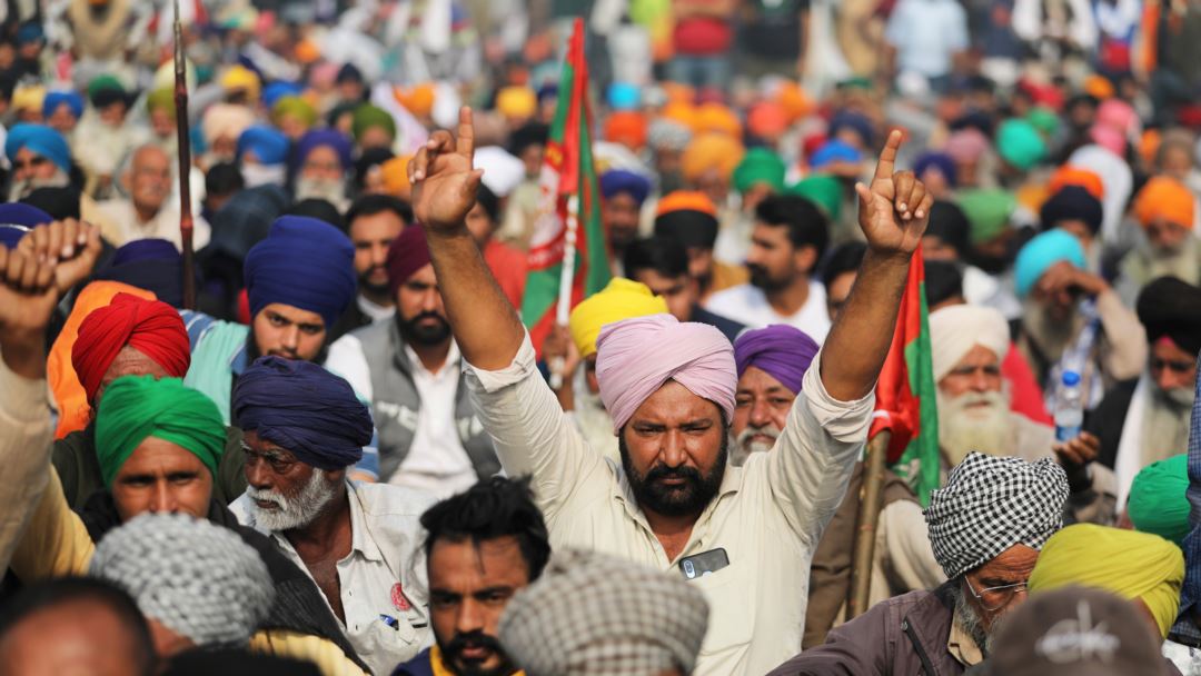 بھارت میں کسان احتجاج ملک گیر بغاوت میں بدل سکتا ہے ، امریکی ادارہ