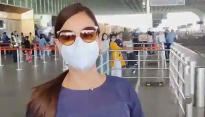 شادی کے بعد دیا مرزا کا ممبئی ایئرپورٹ پر پاپارازیز سے آمنا سامنا