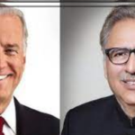 امریکی صدرجوبائیڈن کی یومِ پاکستان پر صدرمملکت عارف علوی کو مبارکباد