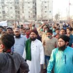 ٹی ایل پی کامختلف شہروں میں دھرنا، راستے بند ، شہری پریشان