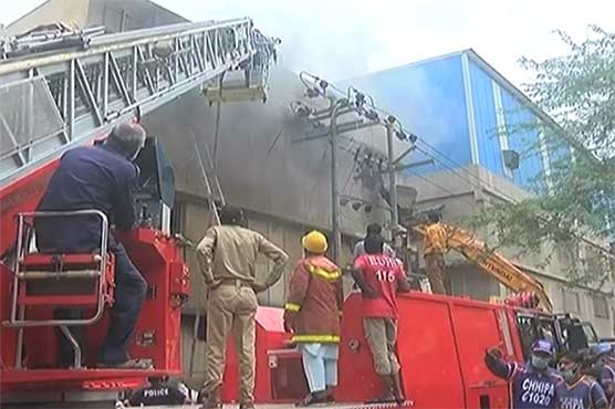 کورنگی مہران ٹاون کراچی، کیمیکل فیکٹری میں آگ لگ گئی، 13 افراد جھلس کر جاں بحق