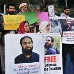 دس ہزار لاپتہ افراد کے خاندان روز جیتے روز مرتے ہیں،مظاہرین